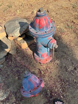 Vintage Cast Iron Fire Hydrant