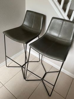 2 Barstools 30” high