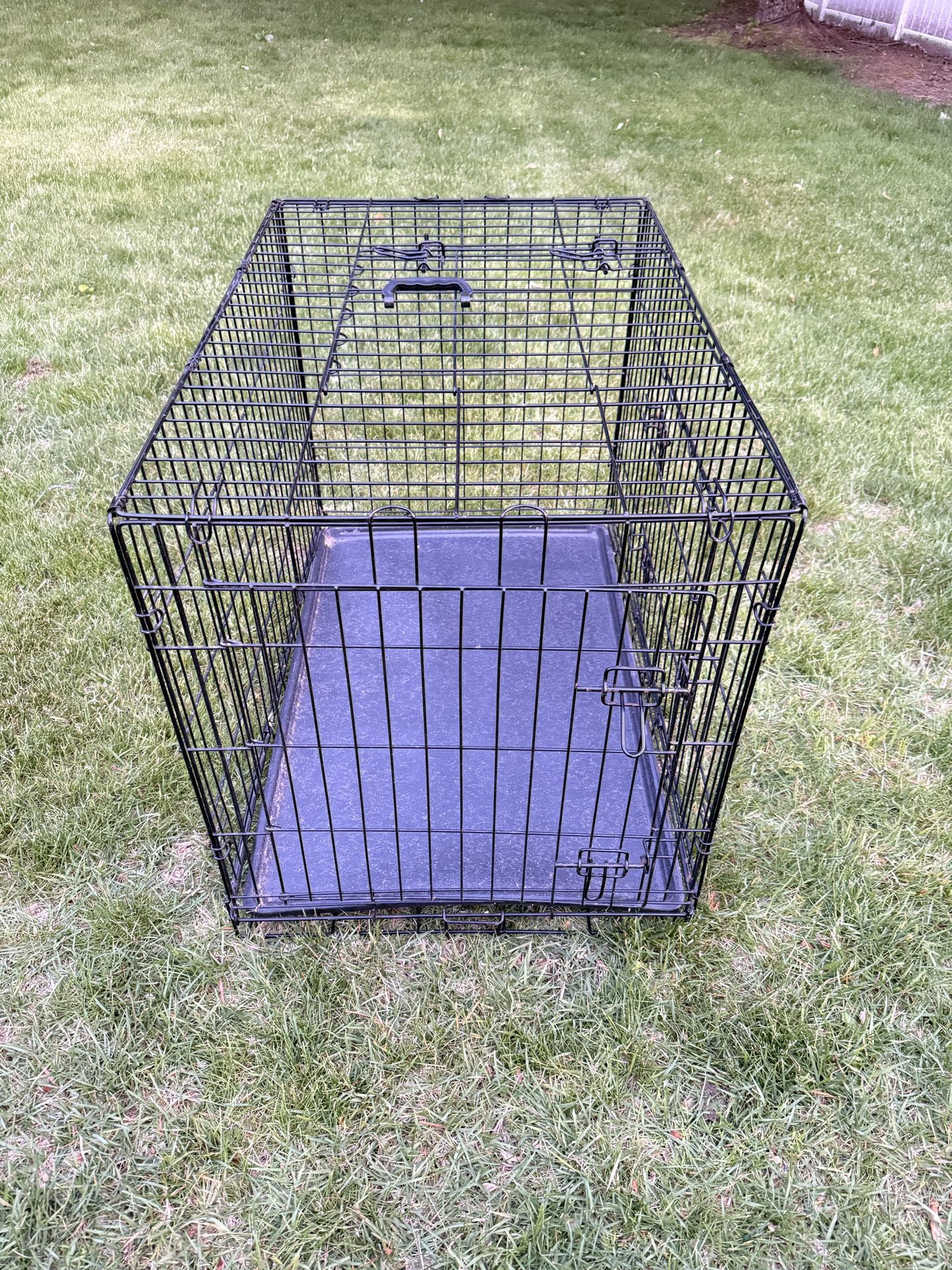 3 Door Collapsible Pet Crate