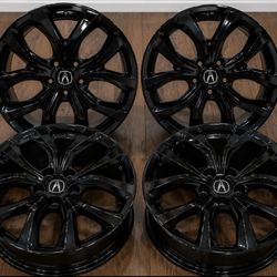 20” Acura MDX Gloss Black Wheels Rims 