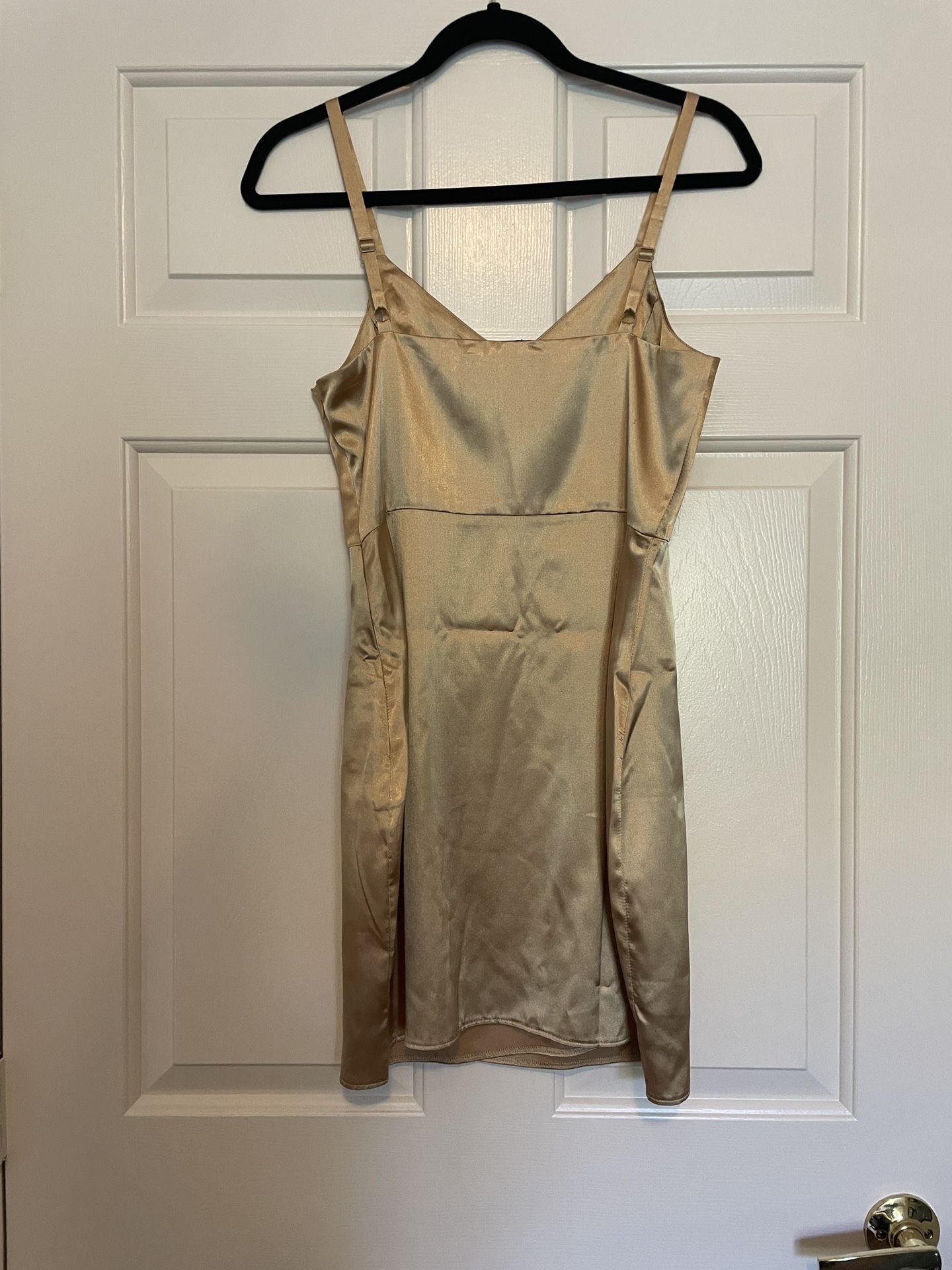 Gold Cocktail Dress 