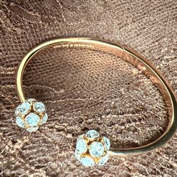 New Kate Spade rise gold & CZ bracelet