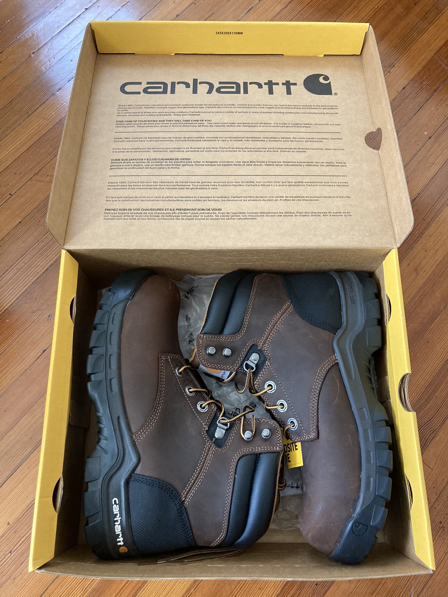 UNUSED Carhart work boots US9.5 Male