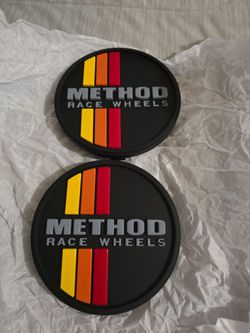 Method  wheel center caps