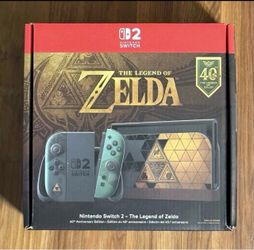 Nintendo Switch 2 Legend of Zelda 40th Anniversary Edition