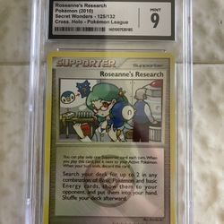 Roseanne’s Research Cross Holo Pokemon League Stamp