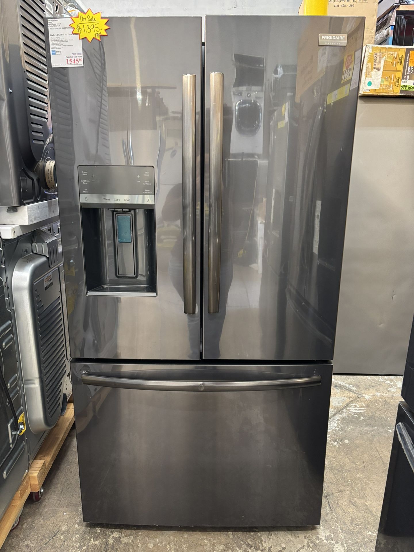 New! Frigidaire Gallery 27.8 Cu Ft French Door