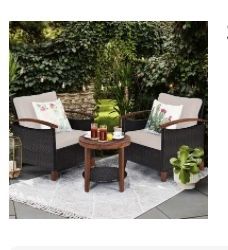 Matching Garden Lounge Chairs With Table