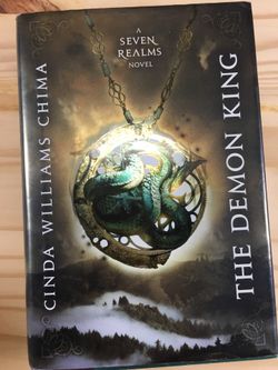 The Demon King by Cinda Williams Chima Green Gold Hardcover 2009  Disney Hyperion