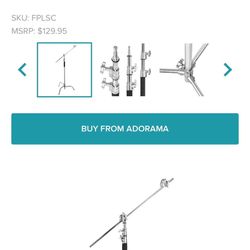 Flashpoint 10' C Stand on Turtle 6 Pieces
