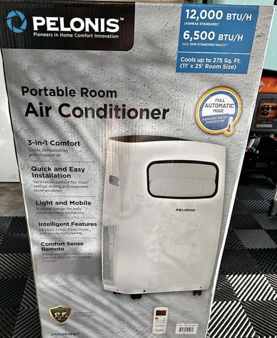 New Pelonis Portable Room Air Conditioner 