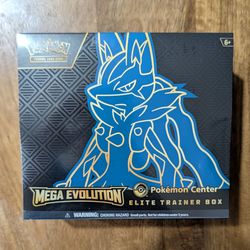 Pokemon Center Mega Evolution Lucario ETB