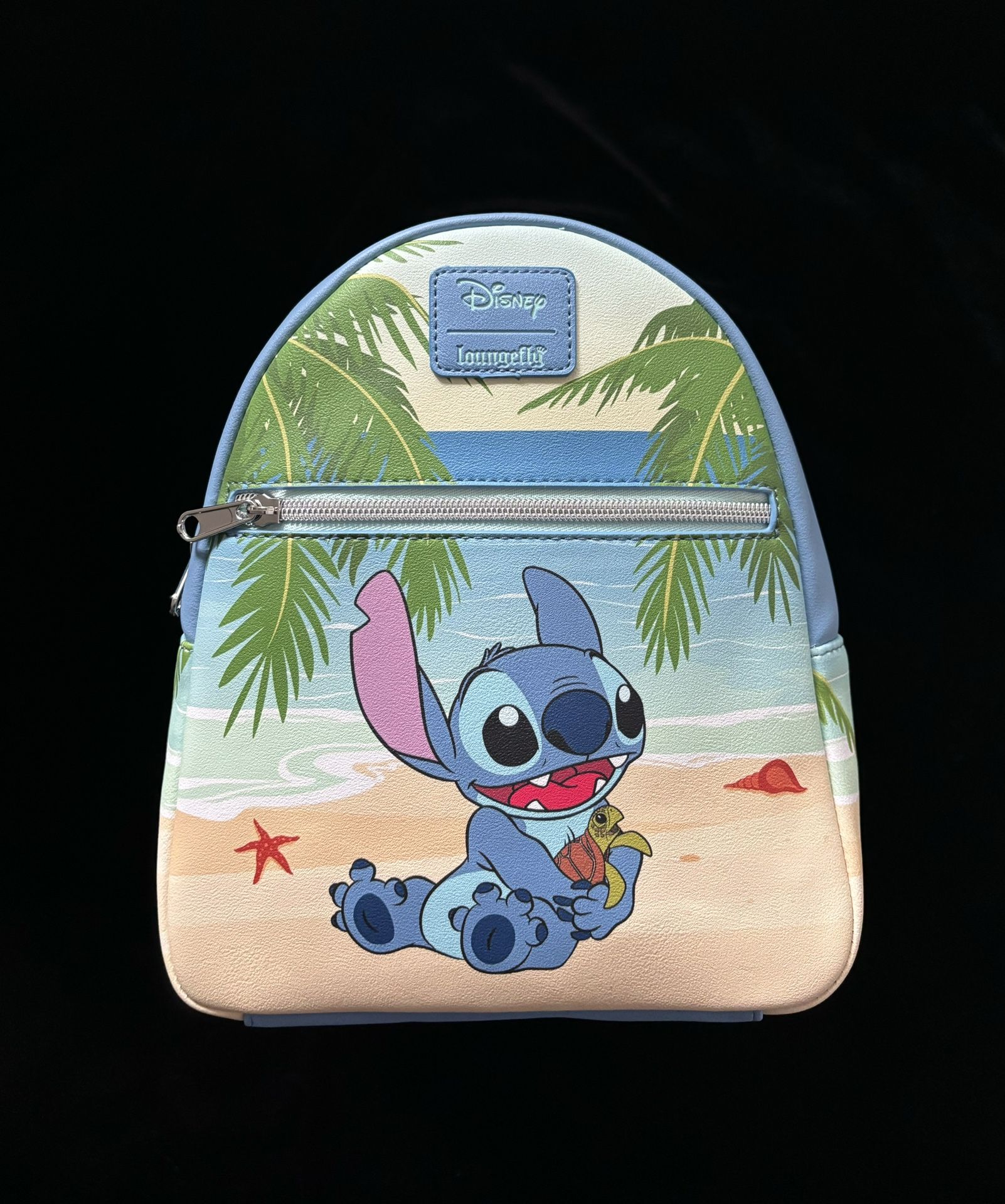 Loungefly Disney Lilo & Stitch Turtle Beach Mini Backpack