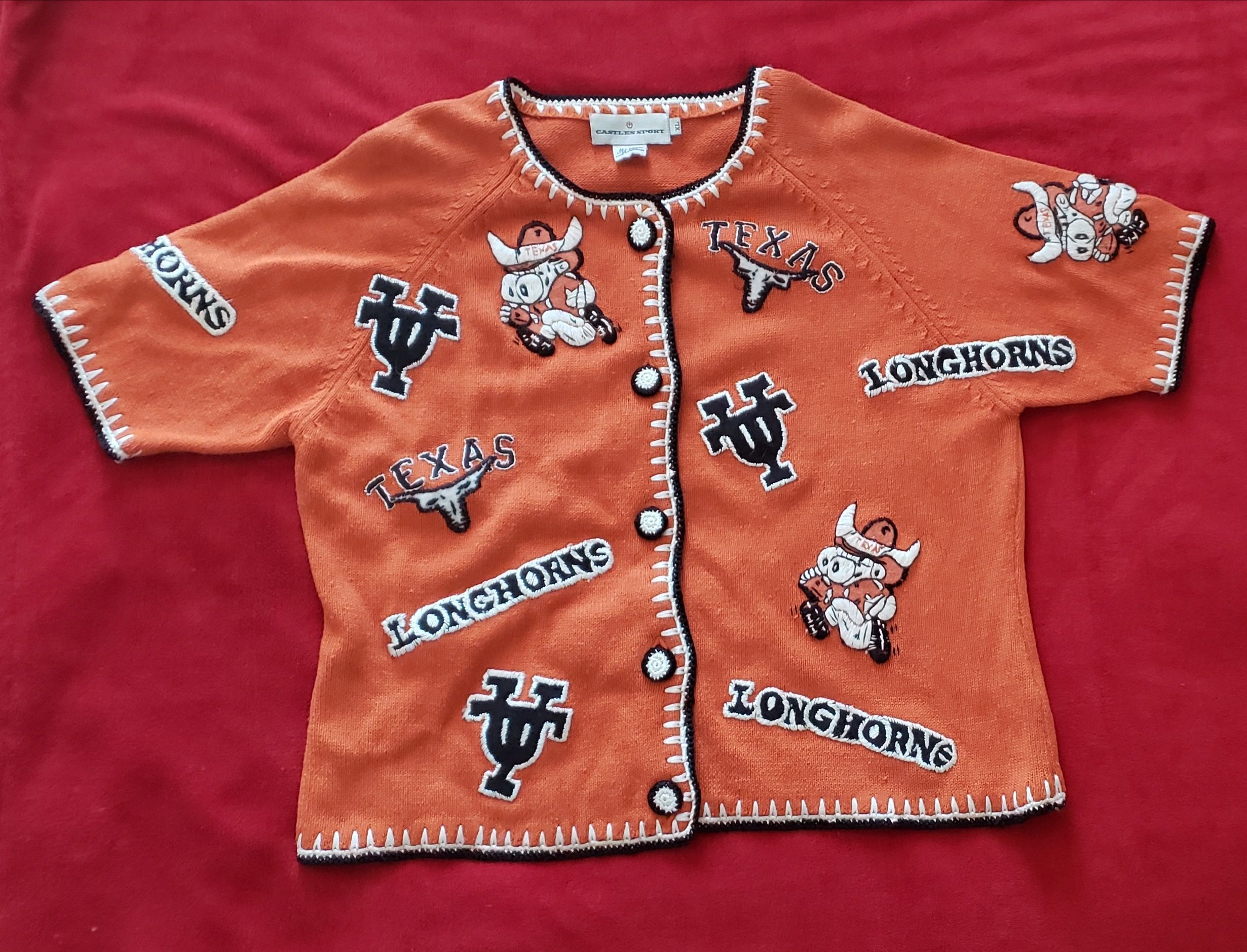 Vintage UT Embroidered Sweater