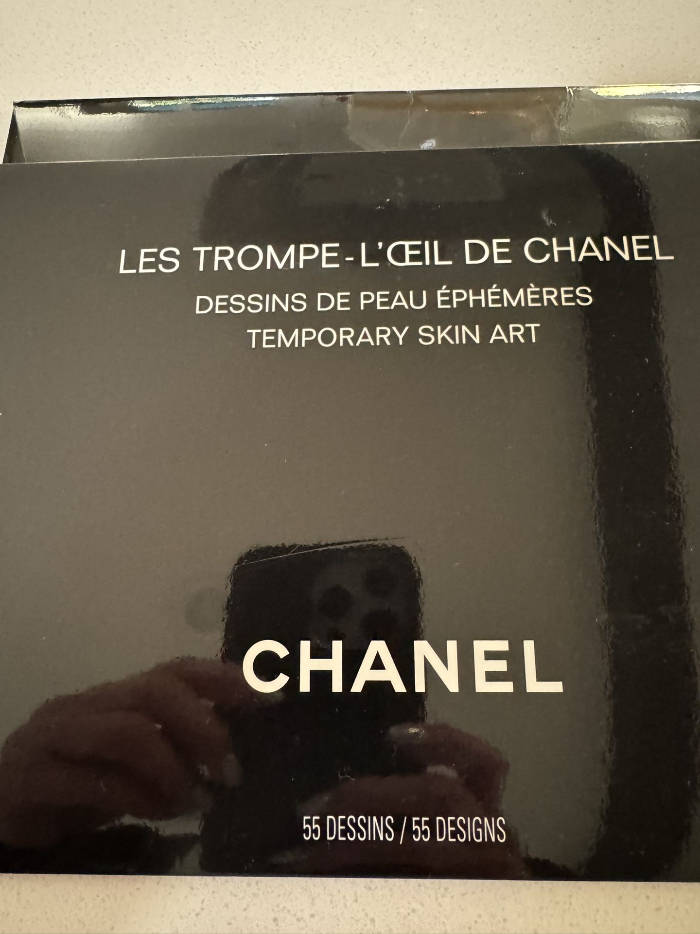 Chanel 55 Temporary Tatoos