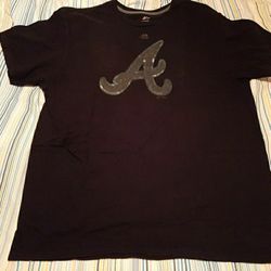 Braves Baseball  Quality Tee MAJESTIC