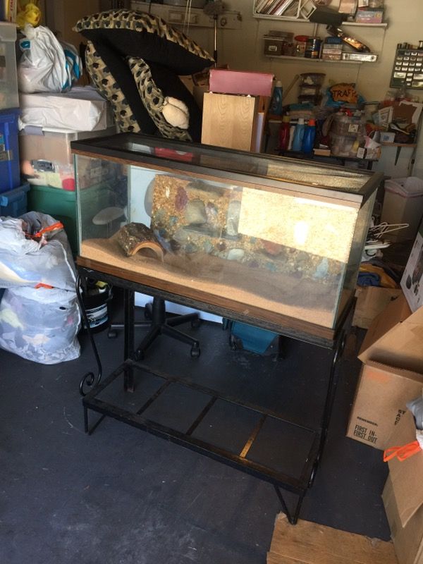 Fish/bearded dragon/snake/hamster/lizard tank 36x16x12 (30 Gallons)