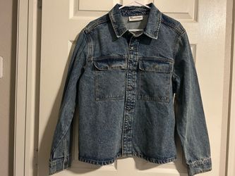 Mens Denim shacket