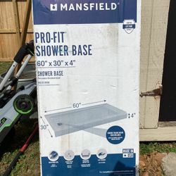 New Shower Base 