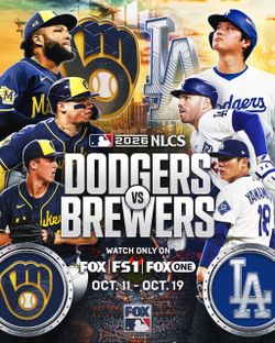 Dodgers vs Brewers NLCS Tickets