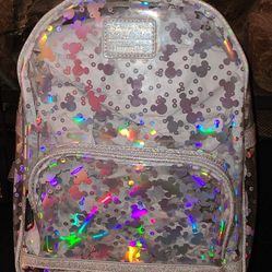 Disney Clear Magic Mirror Metallic Loungefly