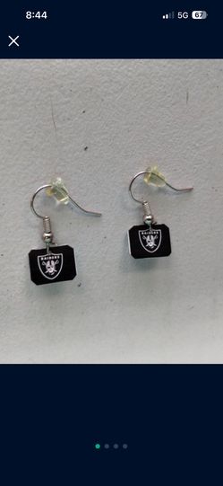 Las Vegas Raiders Earrings