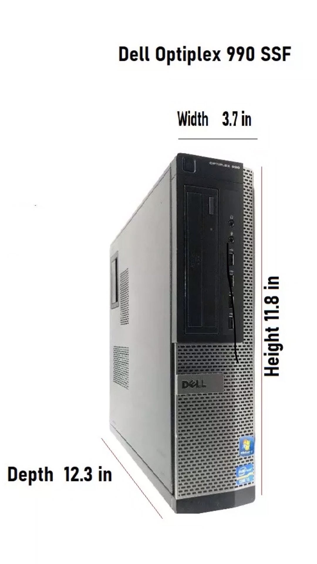 Businesses computer SFF, i7, windows 10 pro. Client’s server. Remote