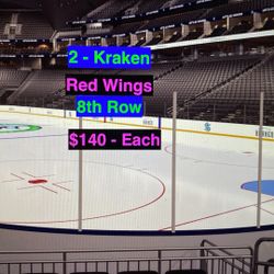 Kraken Red Wings Tickets