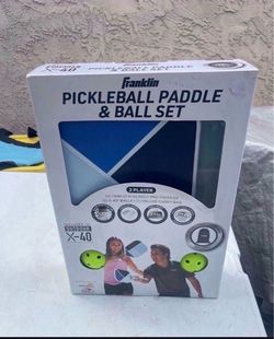 Franklin Sports 2-Player Pickleball Paddle Set - (2) Fiberglass