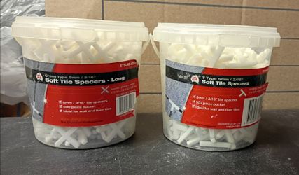 DTA Soft Tile Spacers 5mm – 2 Buckets