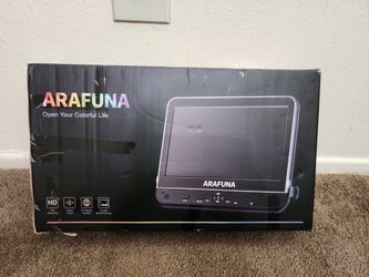 10.1" Car DVD Player with Headrest Mount ARAFUNA Headrest DVD Player with Hea...