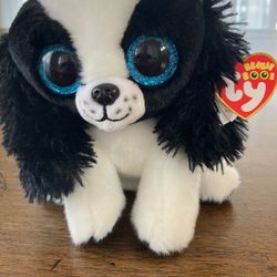 New Ty Beanie Boo - Sissy the Spaniel (6" Plush with Tags)