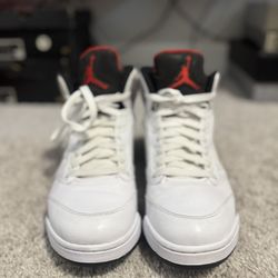 Jordan 5 White Cement Size 12