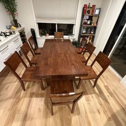 Sale One Table And 8 Chairs 