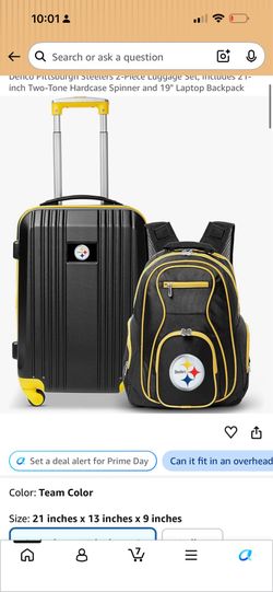 Steeler suitcase carry on carry on only