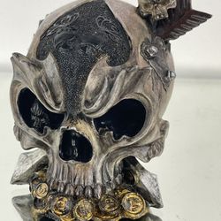 Halloween Theme Decoration Resin Skull