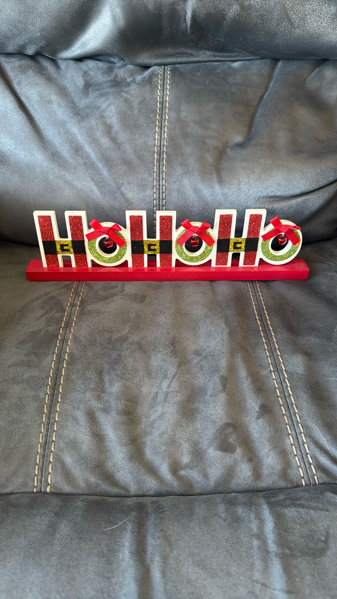 Hobby Lobby Ho Ho Ho Wood Holiday Decoration Christmas Santa Sign
