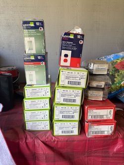 Electrical material, for finishing trim