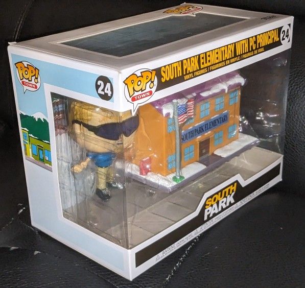 Funko Pop! Vinyl Figure Town: South Park Elementary with PC Principal 