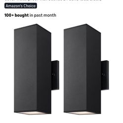 Exterior Lights 2 Pack Black 