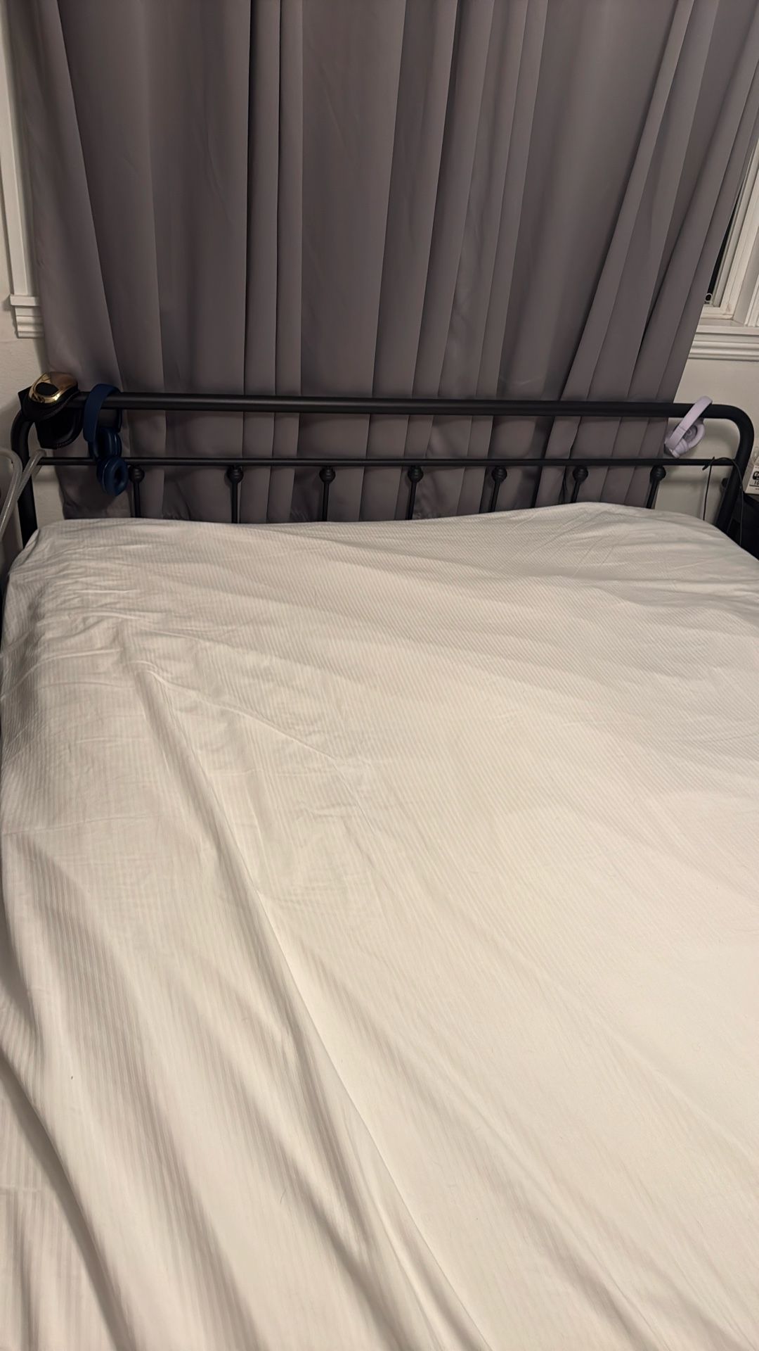 Cali king Bed Frame And Ultrapush Mattress