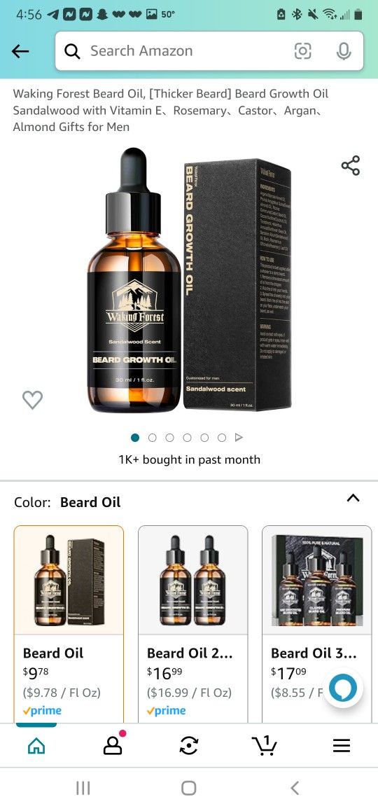 Beard Growth Oil