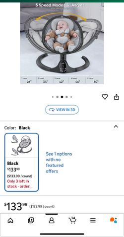 Automatic swing for Baby