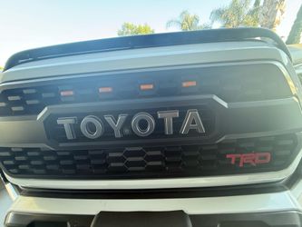 Toyota TRD Pro Front Grille with Amber LED Lights