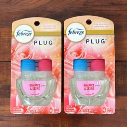 Febreze Dual PLUG Scented Oil Refill: ROMANCE And DESIRE Scent; 2 Count