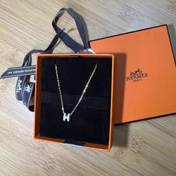 18K  rose gold Collarbone chain