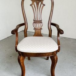 Upholstered Captain Armchair 
