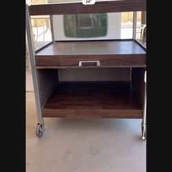 Wood Cart  dresser