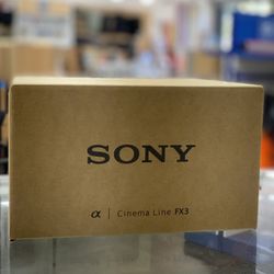 Sony FX3A Cinema Camera