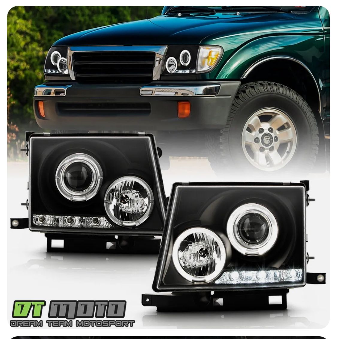 1st Gen Tacoma aftermarket Headlights